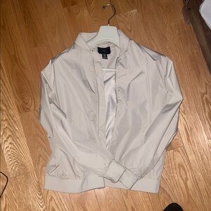 H&M Women's Light Beige Bomber Jacket
